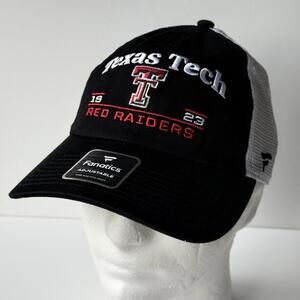 Fanatics Texas Tech Red Raiders Adjustable Baseball Cap Hat New